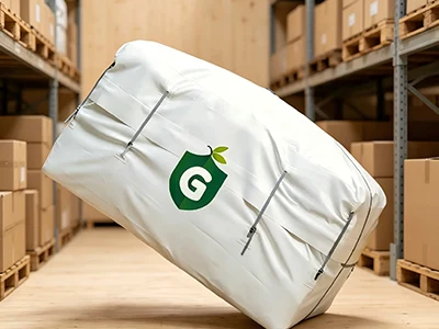 Grön kaffeböna hermetisk kokongförvaring