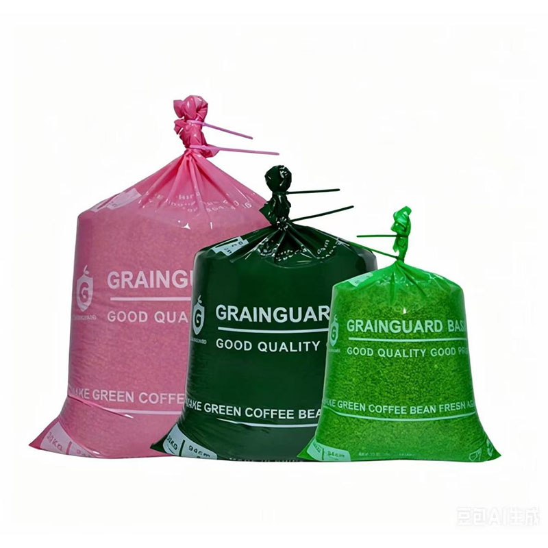 Lufttät Jute Liner Grön kaffeböna