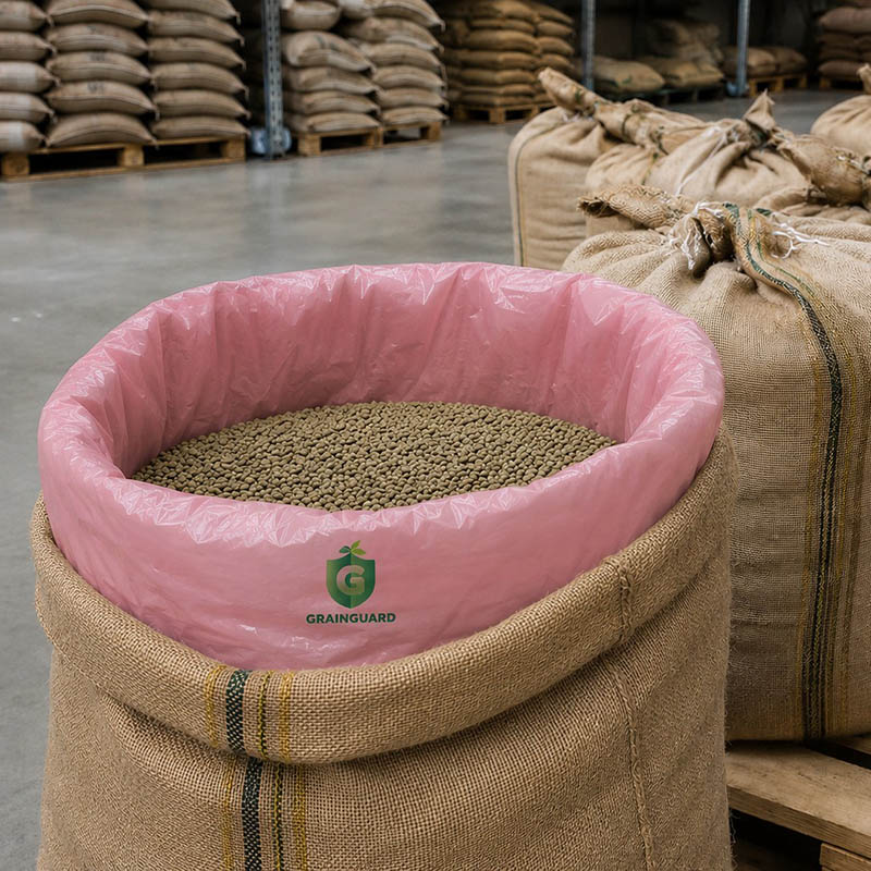 Kaffeförvaring Hermetisk Jute Inner Liner